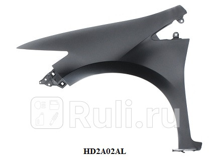 Крыло переднее левое для Honda Insight 2009-2014 CrossOcean HD51012L 4410₽