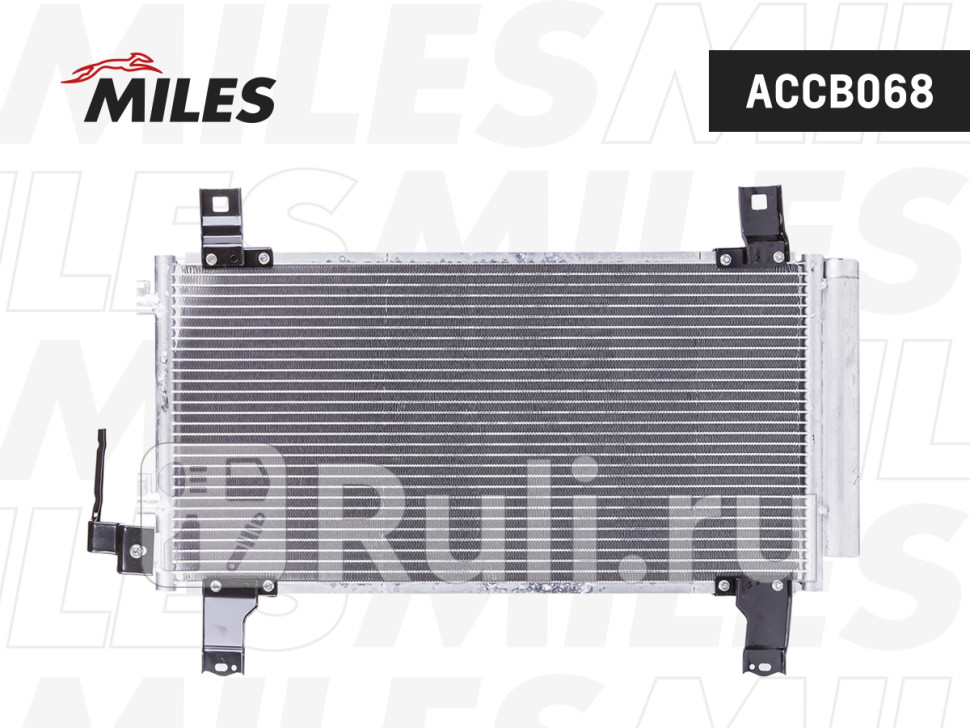 Радиатор кондиционера паяный MAZDA 6 18-2320D 02- ACCB068 MILES ACCB068 5980₽