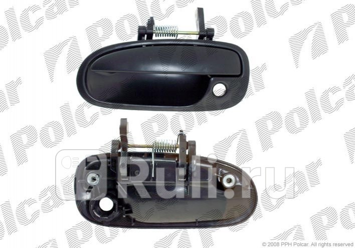 Ручка передней левой двери наружная для Honda Civic EK дорестайлинг 1995-1998 Polcar 3810Z-41 980₽