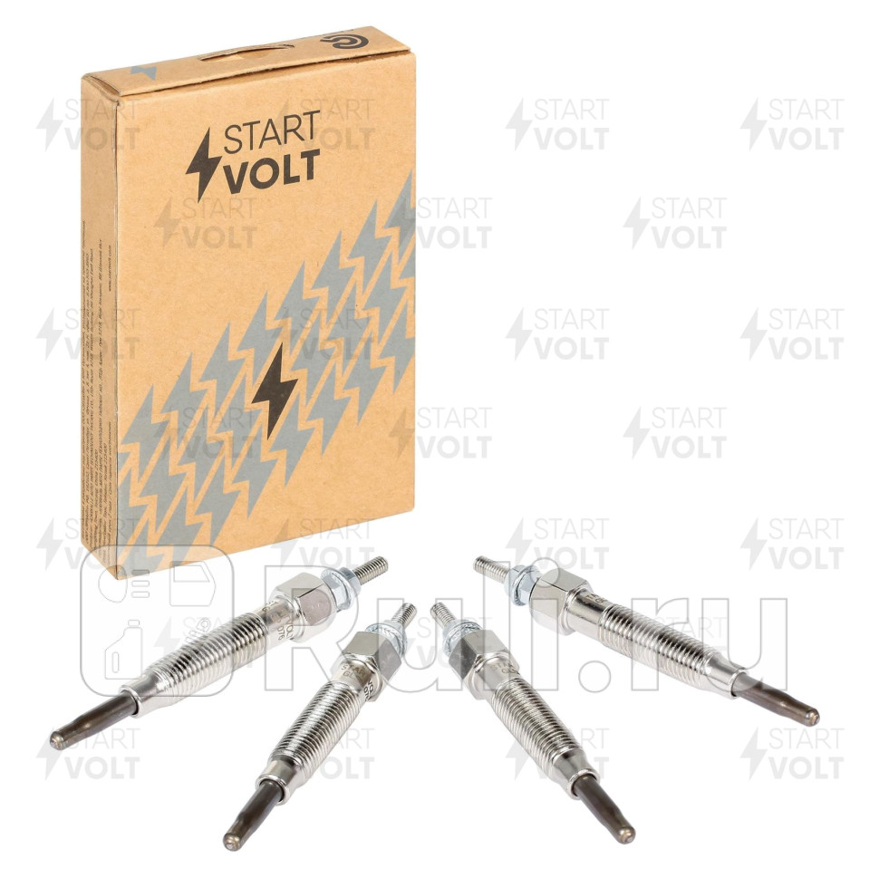 Свечи накаливания кмпл 4шт для а м Mitsubishi Delica 86- 25D GLSP 518 STARTVOLT GLSP518 2060₽