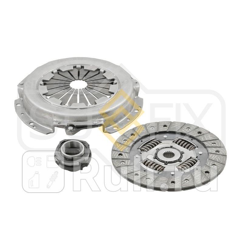 Комплект сцепления O 215 mm CHEVROLET Niva 17 02 LADA Niva II 17 02 FK-7003 SUFIX FK-7003 5140₽