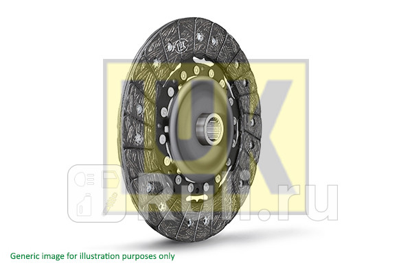 Диск сцепления toyota hi-acehi-luxland cruiser 24dtd 88 LUK 323 0329 10 5370₽