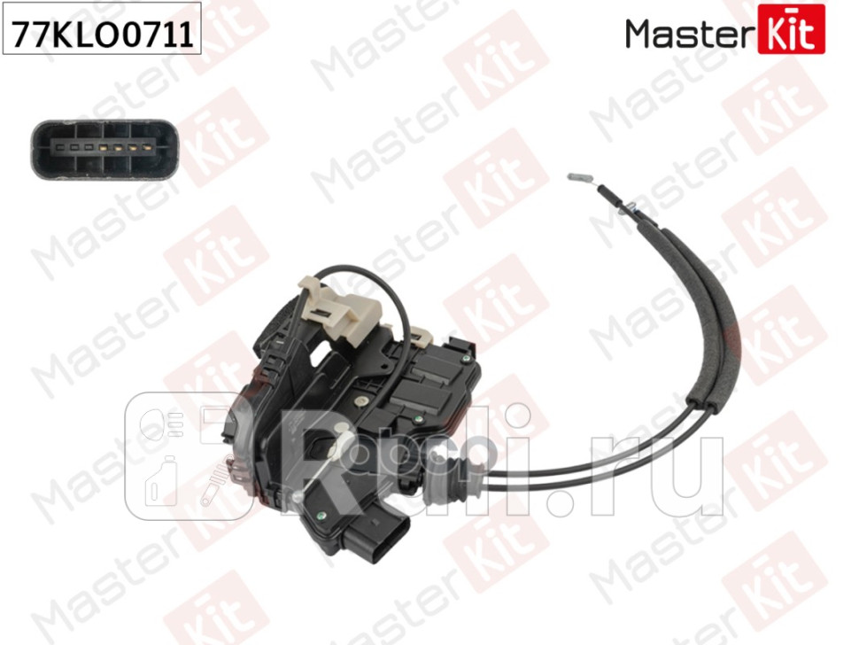 Замок двери зад прав Kia SORENTO XM 2009 - 2018 77KLO0711 MASTERKIT 77KLO0711 4920₽