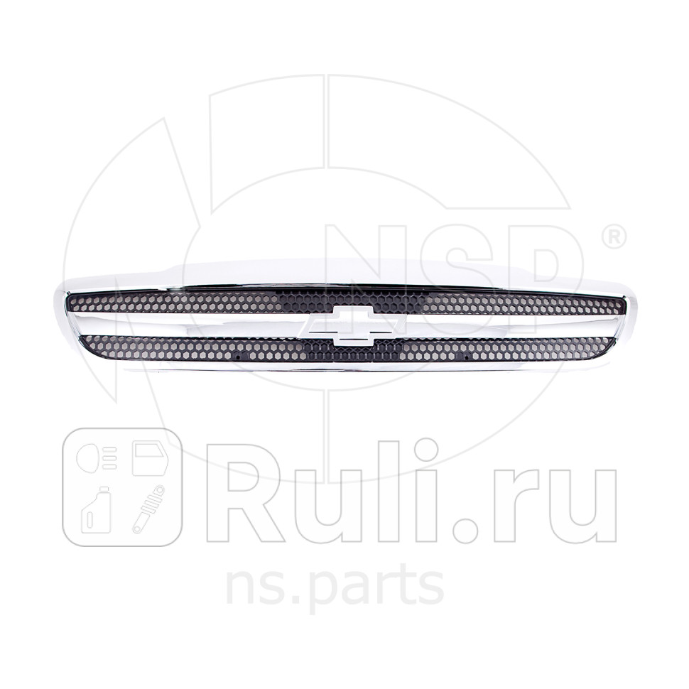 Решетка радиатора chevrolet lanos NSP NSP0196339429 2660₽