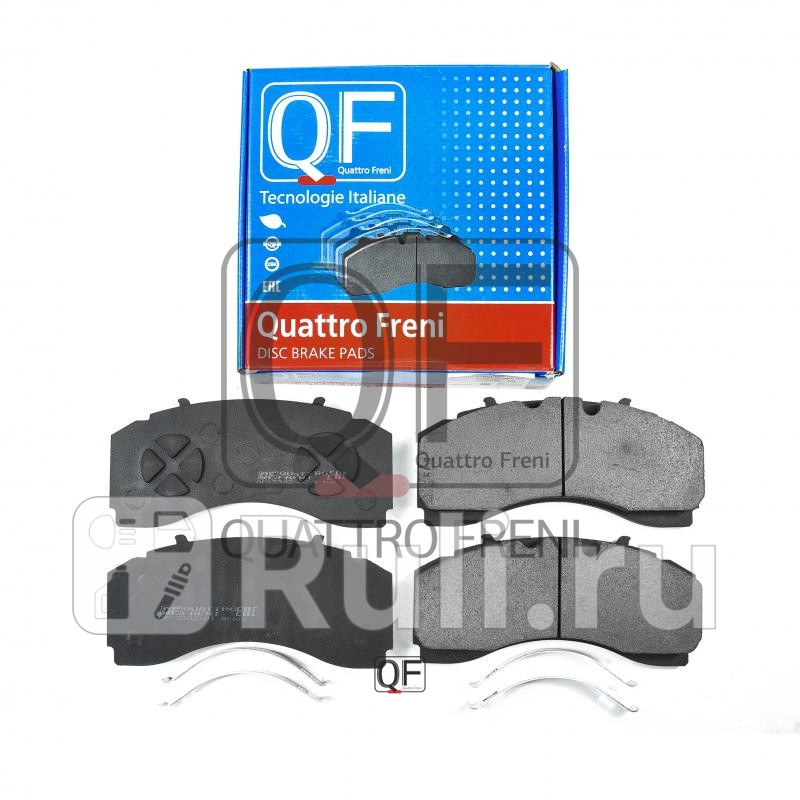 Колодки дисковые передние 29246 sm7 mb actros Quattro Freni QF72851 0₽