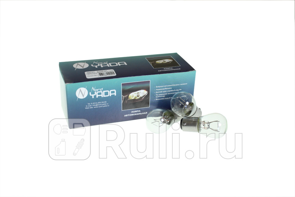 Автолампа 12V P214 W BAZ15d укпов и стоп-сигнал евро цок 900121 Nord YADA NORD YADA 900121 60₽