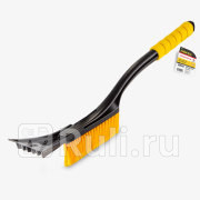 Щетка для снега со скребком 54 см расщепленная щетина 3 ряда Hofer HOFER HF 920 002 500₽