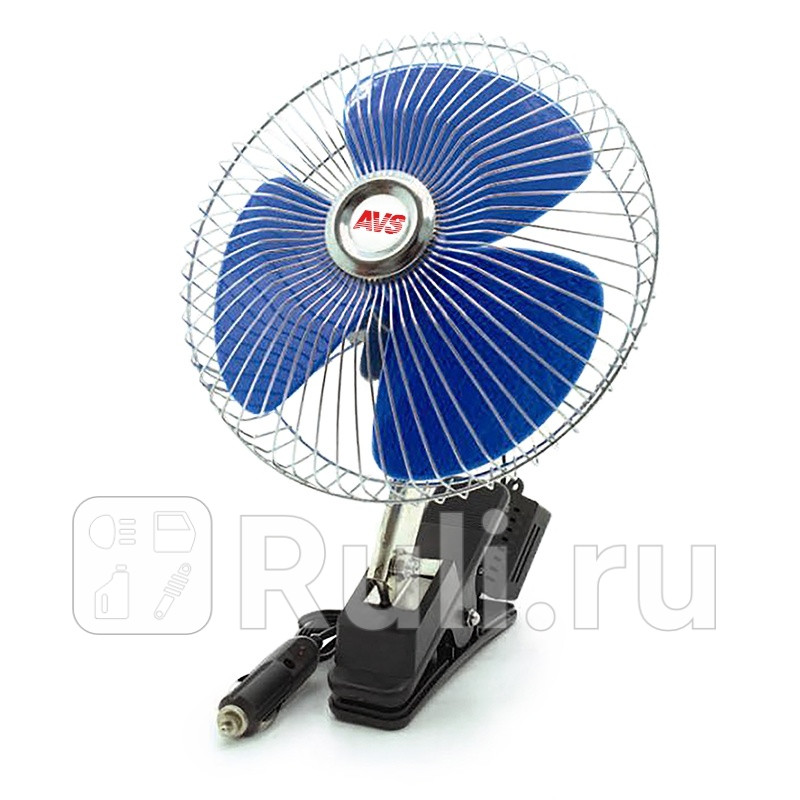 Вентилятор салона 8 AVS Comfort 24V корпус металл переключатель цвет серебристый AVS A78002S 1310₽