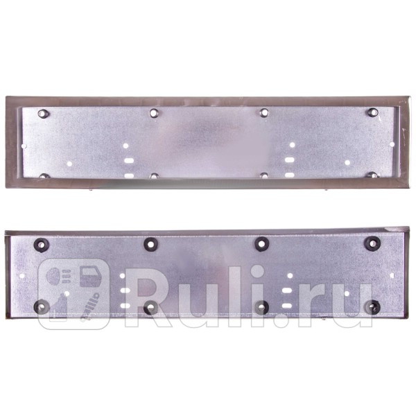 Рамка под номер SKYWAY металл антивандальная хром SKYWAY S04101003 1110₽