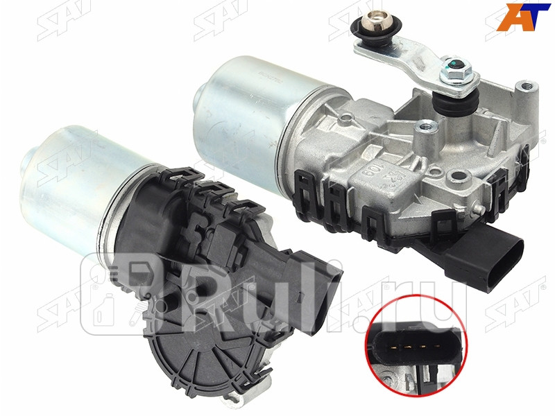 Мотор трапеции стеклоочистителя для Volkswagen Polo 6 2020-2021 SAT ST-299-0013 4270₽