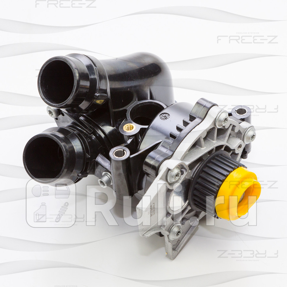 Насос водяной в корпусе AUDI A3 A4 A5 A6 Q3 Q5 TT 06-SKODA Octavia Superb 05-VW Golf Jetta Passat Tiguan 06- FREE-Z KP0238 10810₽