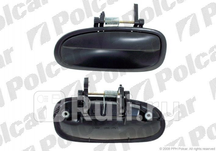 Ручка задней левой двери наружная для Honda Civic EK дорестайлинг 1995-1998 Polcar 3810Z-43 700₽