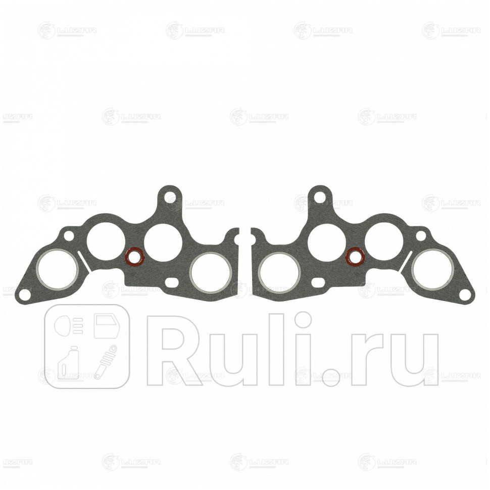 Прокладка коллектора впусквыпуск 1 шт ВАЗ 2108 LUZAR LES 40103 710₽