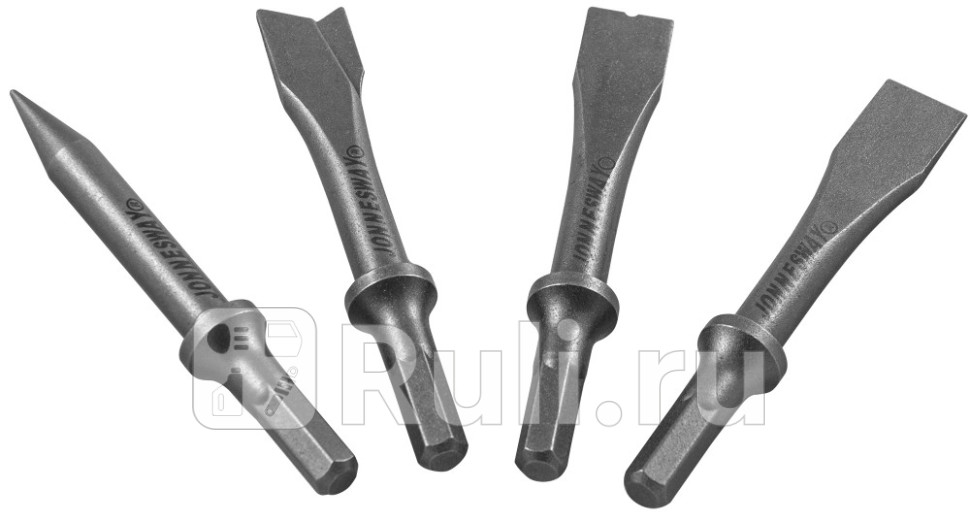 Комплект коротких зубил для пневматического молотка JAH-6833H 4 предмета JONNESWAY JAZ-3944H 2050₽