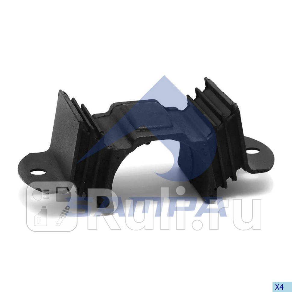 подушка двигателя мр задняя 655189x75x70 MB 609-811Vario Sampa 011229 0₽