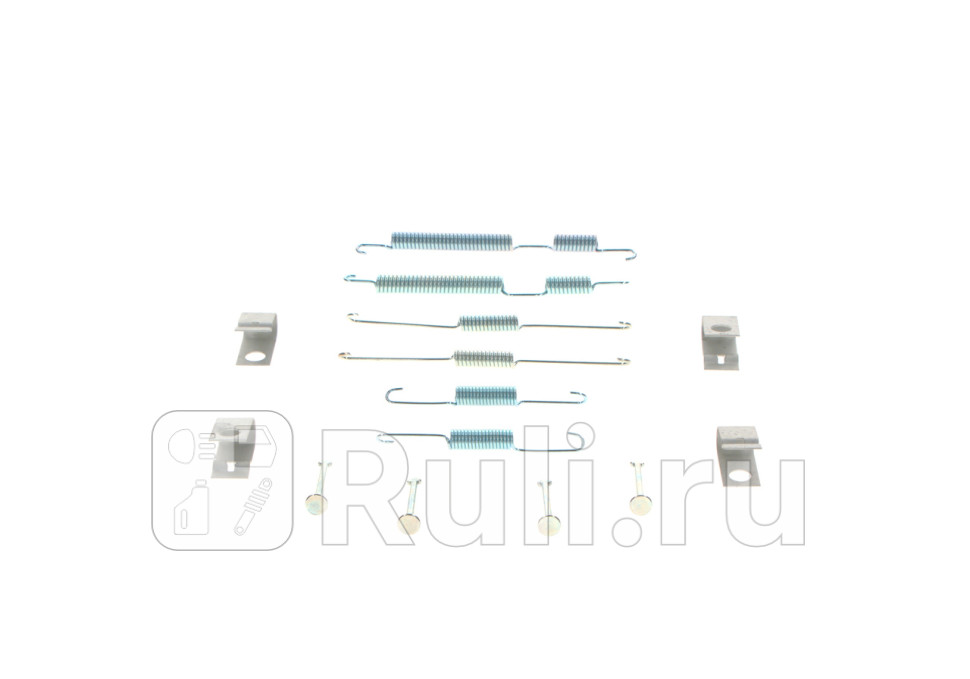Комплект монтажный барабанных тормозных колодок BOSCH 1987475342 2070₽