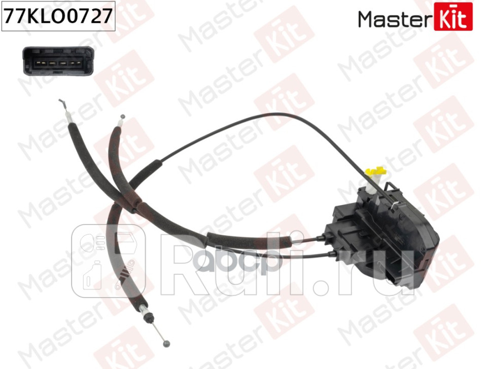 Замок двери перед лев Nissan X-TRAIL T32 2014 - 77KLO0727 MASTERKIT 77KLO0727 5890₽