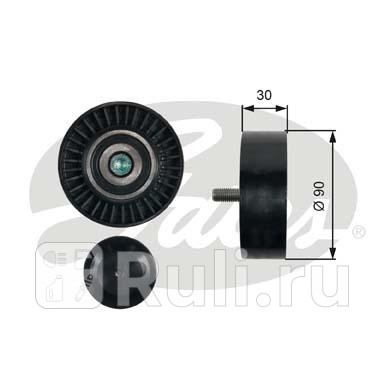 Ролик ремня приводного BMW 3E90 -11 N54 GATES T36479 0₽