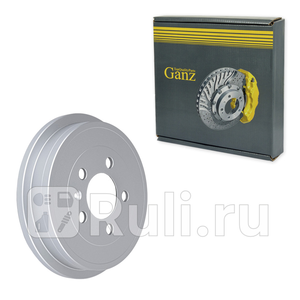 Барабан тормозной GANZ GIJ10179 2100₽