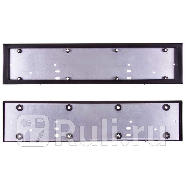 Рамка под номер SKYWAY металл антивандальная черная SKYWAY S04101004 1060₽