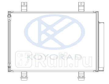 Радиатор кондиционера для Suzuki Swift 3 2005- Forward SZSWF05-930 4450₽