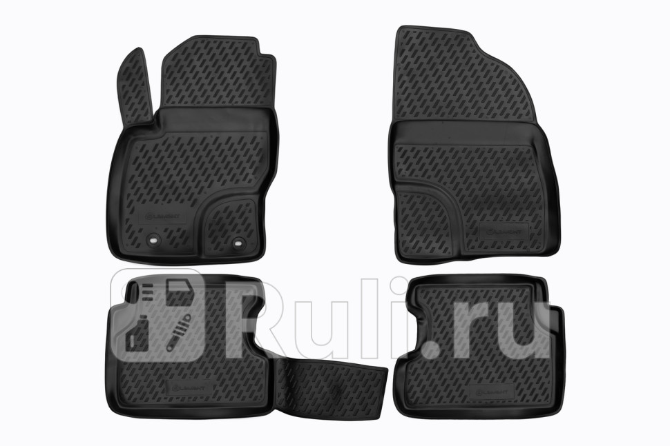 Коврики в салон 4 шт для Ford Focus 2 2005-2008 Element s0005 1820₽