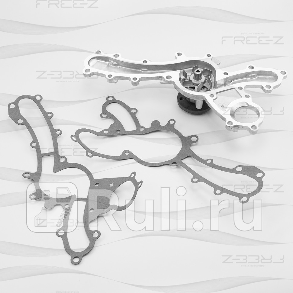 Насос водяной TOYOTA Alphard Camry Venza 06- LEXUS ES RX 06- FREE-Z KP0239 6680₽