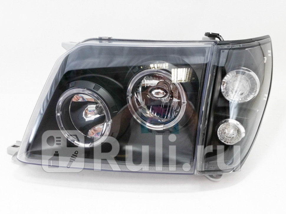 Тюнинг-фары комплект с указателями поворота для Toyota Land Cruiser Prado 90 1996-2002 EAGLE EYES TY868-B10HW869D 24540₽