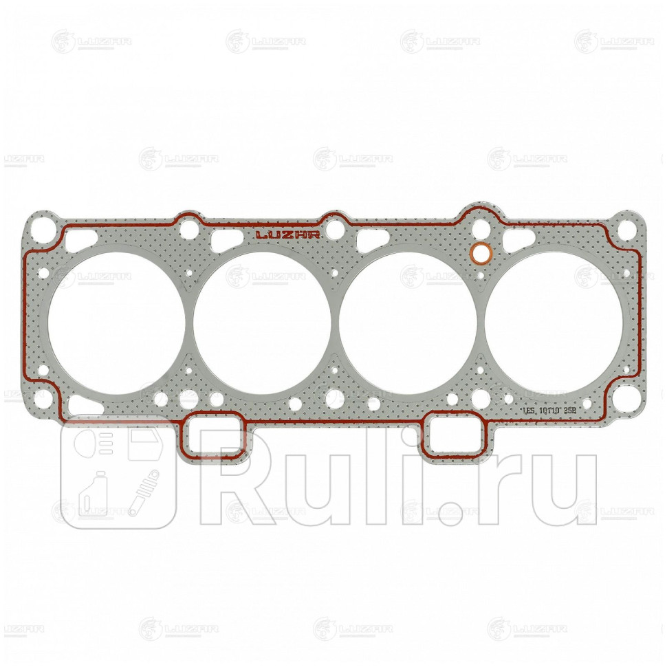 Прокладка ГБЦ перфометал ВАЗ 2112 16V d 83 мм LUZAR LES 10110 1180₽