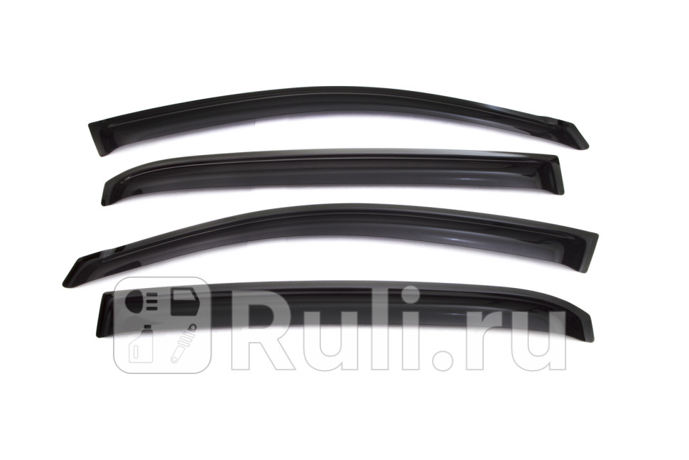 Дефлекторы окон для Kia Rio 4 X-Line (2017-) SIM NLD.SKIRIOH1732
