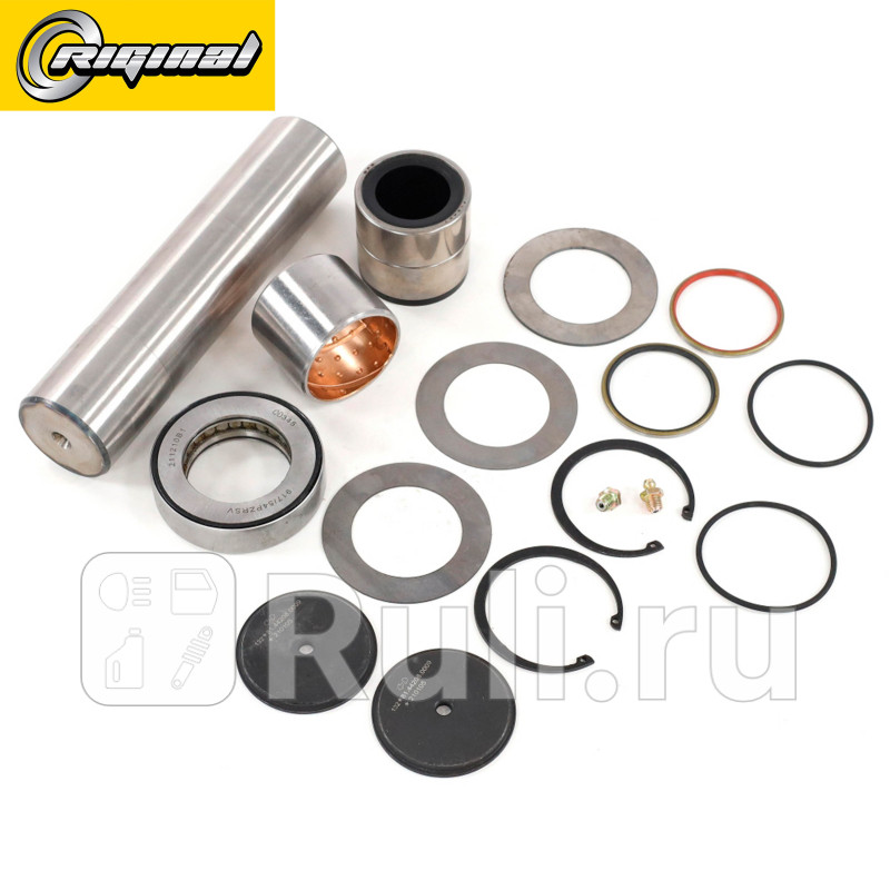 Шкворень в сборе HD90009410357 к-т на кулак D-5554мм L-232мм 95 тонн X3000Камаз-6580 Riginal RGHD90009410357PK 5890₽