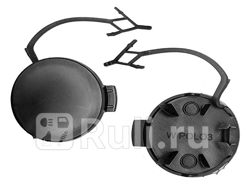 Заглушка под крюк Volkswagen Polo 20-22 Спереди SAT ST-VWP7-000C-0-R 210₽