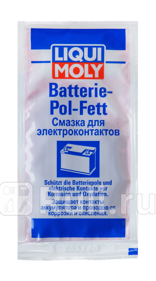 Смазка для клемм аккумуляторов LiquiMoly Batterie-Pol-Fett 10 г смотри арт 356141h LIQUI MOLY 8045 170₽