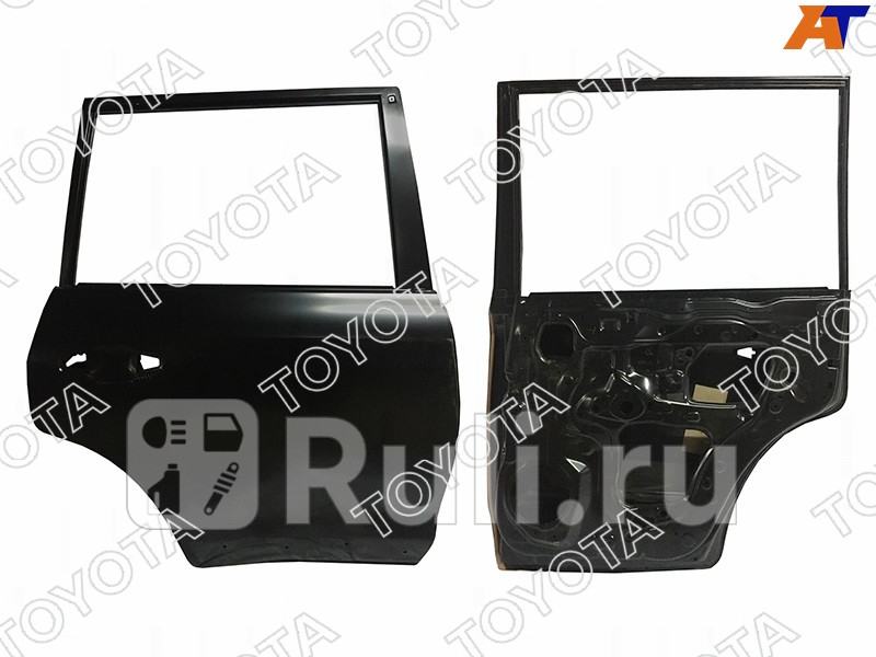 Дверь задняя правая для Toyota Land Cruiser 200 рестайлинг 2 2015-2021 TOYOTA-LEXUS 67003-60560 74400₽