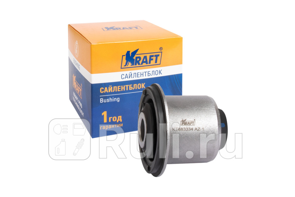 Сайлентблок LADA Largus Renault Logan переднего рычага нижний KRAFT KRAFT KT 883334 0₽