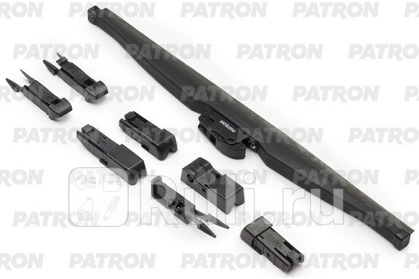 Щетка стеклоочистителя 38см WINTER зимняя универсальная 7 адаптеров PATRON PWB380-W 810₽