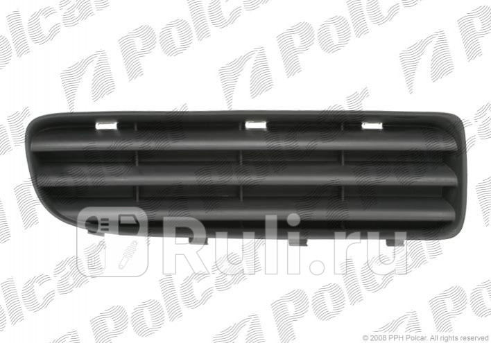 Решетка переднего бампера правая для Skoda Octavia Tour 2000-2011 Polcar 6921272J 1340₽