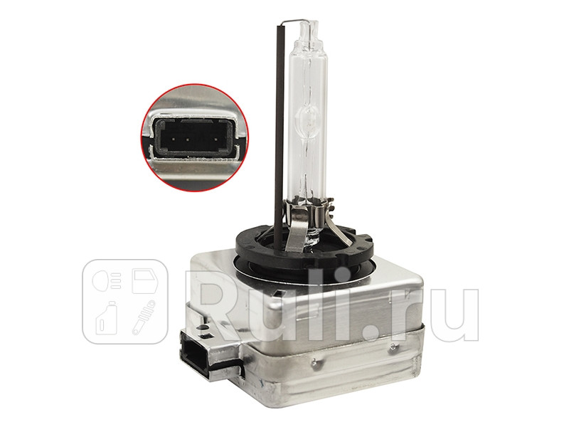 Лампа головного освещения газоразрядная D1S 35W 4300K SAT ST-D1S-4300K 1750₽