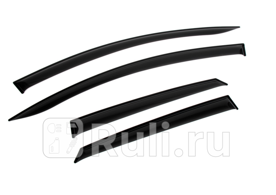 Дефлекторы окон 4 шт для Geely Coolray SX11 рестайлинг 2023-2023 RIVAL 31904001 3760₽
