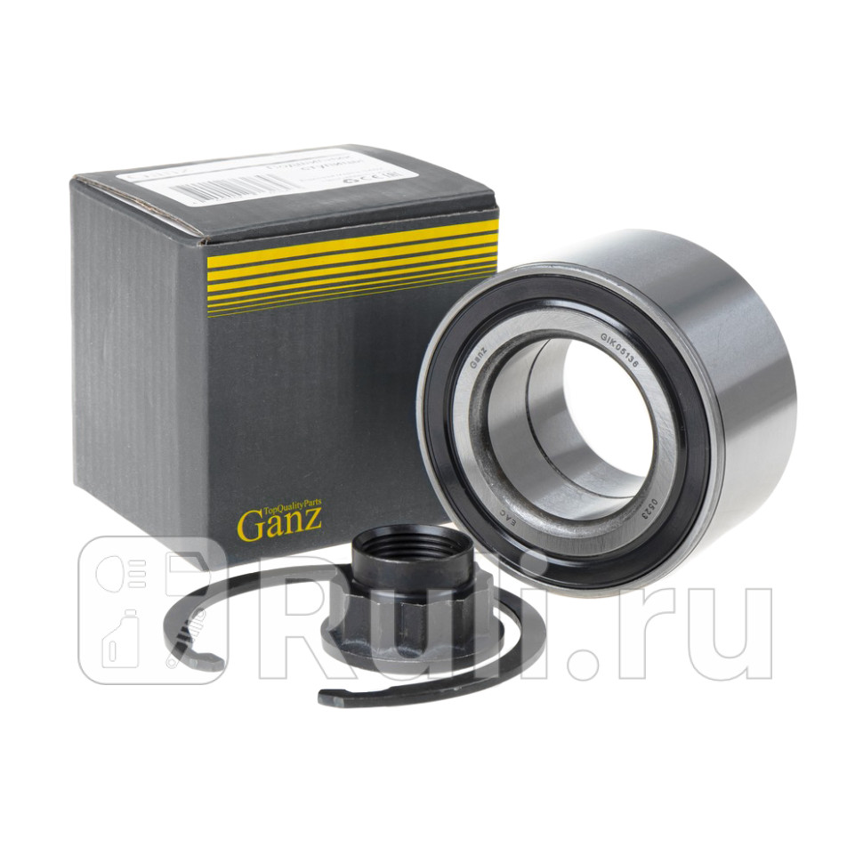 Подшипник ступицы передний GANZ GIK05136 2260₽