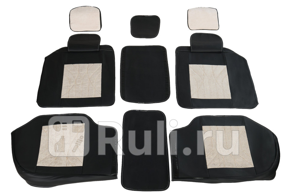 Накидка кожа вставка тканьПариж вставка белая SEINTEX 317954 5970₽