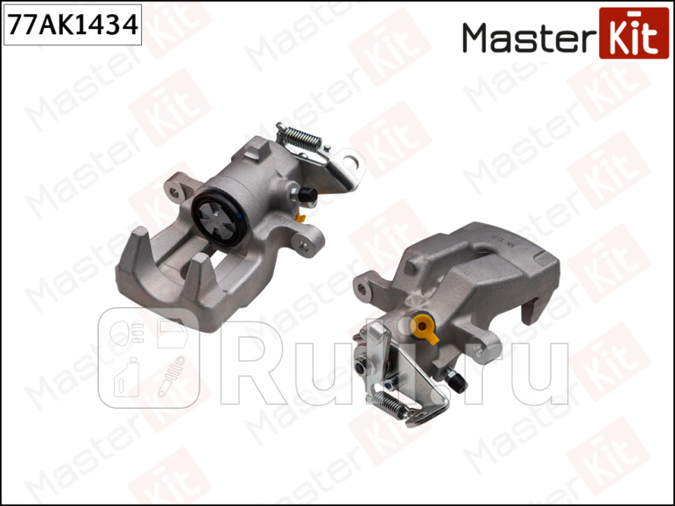 Суппорт тормозной зад лев Renault MEGANE I 1999 - 2003 77AK1434 MASTERKIT 77AK1434 6140₽