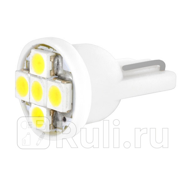 Светодиод 12 В 5 Вт без цоколя белый 5 SMD габариты повтповоротника 3528 Skyway SKYWAY S08201123 50₽