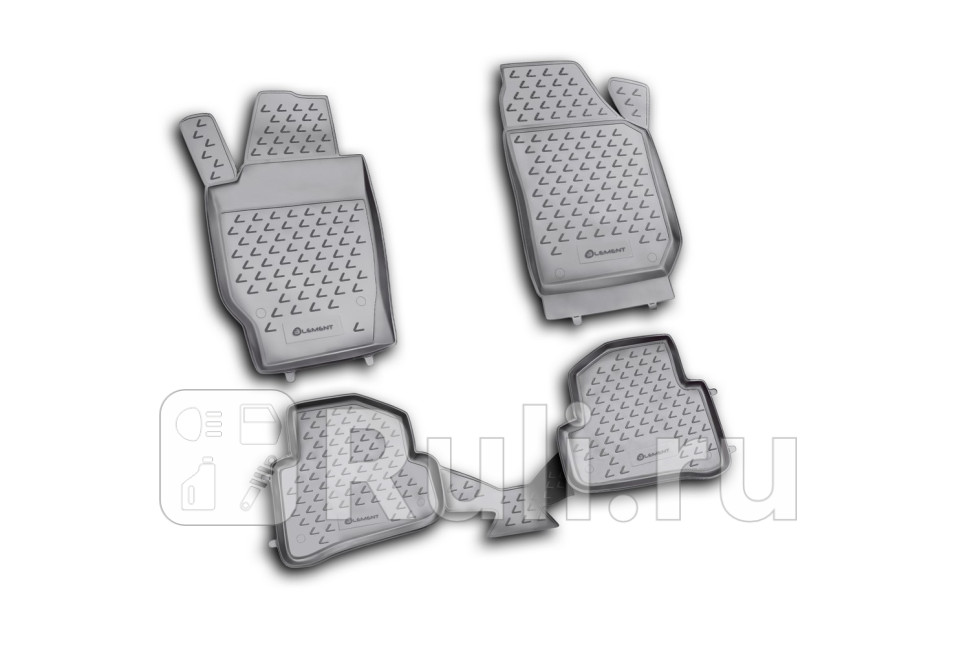 Коврики в салон 4 шт для Skoda Fabia 2 2007- Element NLC4506210kh 1840₽