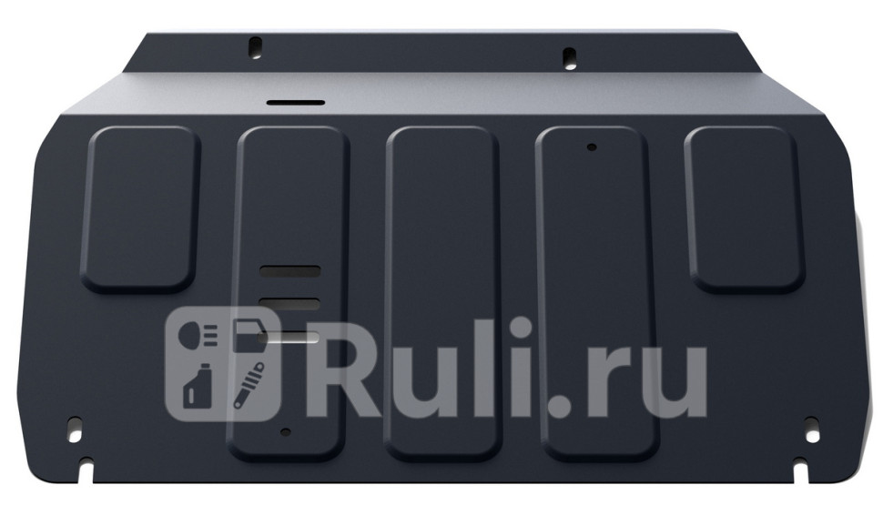 Защита поддона двигателя кпп для Kia Sportage 2 2004-2010 АвтоБроня 111023121 4480₽