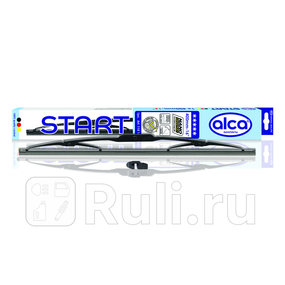 Щетка стеклоочистителя каркасная Alca 16400 мм START Alca 115160 280₽