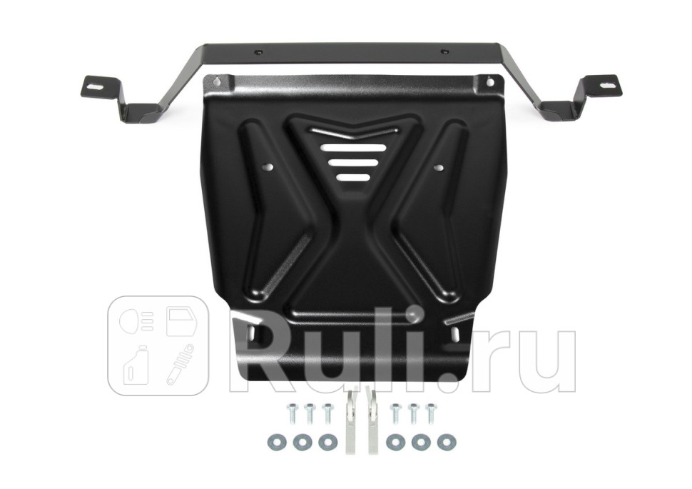 Защита раздаточной коробки комплект крепежа для Lada 4x4 Нива 1992-2021 АвтоБроня 111060422 4740₽