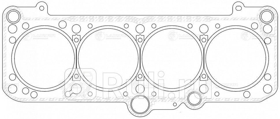 Прокладка ГБЦ LUZAR LES 11801 1570₽