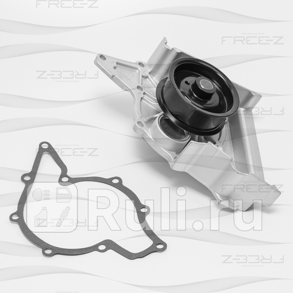 Насос водяной AUDI 80 100 A4 A6 A8 91- VW Passat 95- FREE-Z KP0106 3200₽
