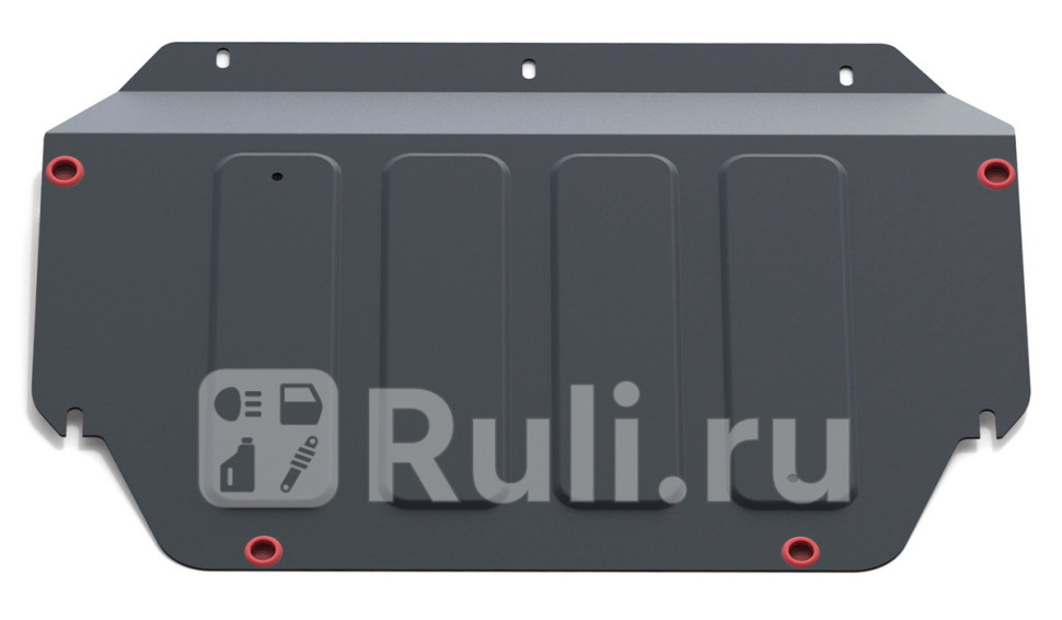 Защита поддона двигателя кпп для Kia Rio 2 2005-2011 АвтоБроня 111028052 4590₽